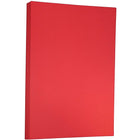 JAM Paper Bright Colour Tabloid Cardstock, 11 x 17, 65lb AstroBrights Re-Entry Red, 50 Pack (16728488)-Paper Weight: 65 lbs.