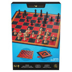 Spin Master Games Chess And Checkers-Great value: Get this 3-in-1 classic board game bundle from Cardinal Classics today, featuring time-tested strategy board games including Chess, Checkers, and Tic Tac Toe. 