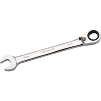 Dynamic Tools 15mm Reversible Combination Ratcheting Wrench-Size: 15 mm