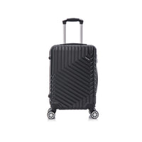 TOSCANO RIGOROSO 30" Hardside Large Luggage - Jet Black-Designed in Italy