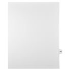 Mark Maker Legal Tabs - Letter Size - White - 1/15th cut - 25 tabs per package - 5 packages Pack - Number 162-White Single Tabs