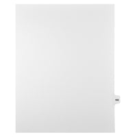Mark Maker Legal Tabs - Letter Size - White - 1/15th cut - 25 tabs per package - 5 packages Pack - Number 162-White Single Tabs