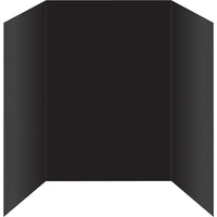 Staples Presentation Foam Board, 36" x 48", Black-Smooth surface works well with paints, markers and adhesives so you can customize your display easily