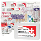 First Aid Central Ontario Section 9 Deluxe Regulation First Aid Kit - 6-15 Persons - Metal Case-9.5" x 14" x 2.5" (24.1cm x 35.5cm x 6.4cm)