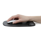 StarTech Mouse Pad with Wrist Support - Black-NON-SLIP: The non-slip base keeps the computer wrist pad from slipping or shifting during use on typical desk surfaces. It won't leave stains or damage the surface in use, including glass-top desks