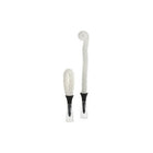 Trudeau Decanter and Glass Cleaning Brush Set-Long brush adapts to shape of decanter
