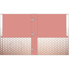 Avery Metallic Blush Report Cover Portfolio-Fasteners hold up to 70 pages