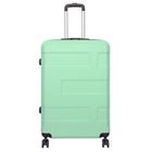 Nicci Deco 28" Hardside Check-in Luggage - Mint Green-ABS outer shell