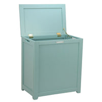 Oceanstar Storage Laundry Hamper, Turquoise (RH5513C)-Storage Hamper