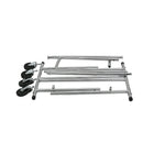 Futech CGR48 Garment Rack with Casters-Base size 42.5"W x 22"D