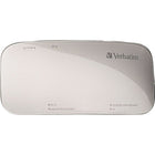 Verbatim USB 3.0 Universal Card Reader, Silver-USB 3.0 transfer speeds are up to 10 times faster than USB 2.0 readers