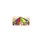 Martin Sports Parachute with 16 Handles - 20'-Age group and grade: Ages 3 - 12 and grades pre-kindergarten - 7th