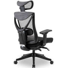 MotionGrey AirGlide Mesh Series Office Chair- Executive Ergonomic Computer Desk Mesh Back - Black-Padded 4 Directional adjustment armrest to adjust the armrest up & down, forward & backward, slide side to side and rotate side to side