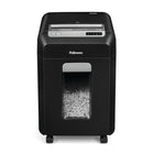Fellowes Microshred 12MS 12-Sheet Micro-Cut Shredder - Black-12-sheet capacity