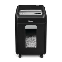 Fellowes Microshred 12MS 12-Sheet Micro-Cut Shredder - Black-12-sheet capacity