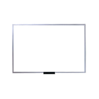 Quartet Economy Magnetic Dry-Erase Board - Aluminum Frame - 48" x 36"-Magnetic dry-erase board