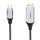 Kopplen USB-C to HDMI Cable-USB-C male connects Mobiles/Tablets/Laptops