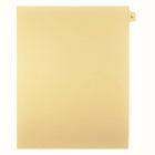 Mark Maker Legal Tabs - Letter Size - Buff - 1/15th cut - 25 tabs per package - 5 packages Pack - Number 61-Buff SingleTabs