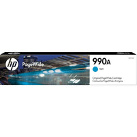 HP 990A Cyan Original PageWide Ink Cartridge (M0J73AN)-Cyan