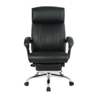 TygerClaw High Back PU Leather Office Chair (TYFC22013)-Built in lumbar support to maintain proper sitting posture