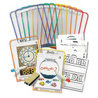 Roylco Wipe Clean Worksheet Covers, 10/Pack-These worksheet covers will save paper and help students engage!
