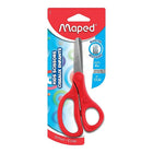 Maped Essentials Kids Scissors, 5 Inch Blades, Blunt, Ambidextrous Handle-stainless steel