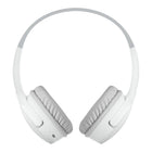 Belkin Soundform Kids Headphones - White-A built-in microphone allows kids to talk to teachers and friends on their device.