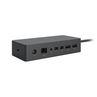 Microsoft Surface Dock - Black-Plug in the Surface Connect cable to charge your device and access external monitors, keyboard, mouse, and more