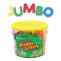 Learning Resources Jumbo Magnetic Letter, Uppercase, 80 Pack (LER0450)-Size: 2 1/2"(H)