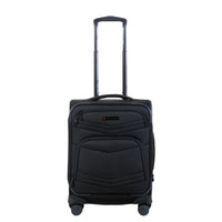 Air Canada Central 20" Softside Carry On Spinner Luggage - Charcoal-Constructed in durable Polyester