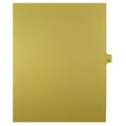 Mark Maker Legal Exhibit Index Tab Buff Single Tabs, 1/25th Cut, Letter Size, No Holes, Number 62, 25 Pack-Buff Single Tabs, 1/25th Cut
