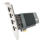 ASUS GeForce GT 710 Graphic Card With 4 HDMI Ports And Passive Cooling-Passive Cooling keeps things quiet