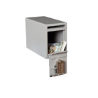 SentrySafe Depository Security Safe - 0.23 Cu. Ft. - Beige-Lock Type: Dual key lock, requires both keys to unlock the unit for added security. Keys are numerically labelled