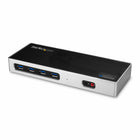 StarTech DK30A2DH Dual-4K Monitor Docking Station - Dual HDMI, Dual DP, or HDMI & DP 60Hz - USB-C/USB 3.0-USB 3.0 is also known as USB 3.1 Gen 1, this connectivity standard offers speeds up to 5Gbps