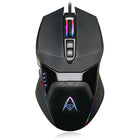 Adesso iMouse X5 Illuminated 7-Button Ambidextrous Gaming Mouse-RGB Chromatic Lighting: The full RGB multi-color LED backlight allows for gaming and working in dark environments with different lighting settings