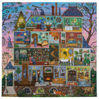 eeBoo Alchemist Home Square Jigsaw Puzzle - 1000 Piece-Includes a personalized artist music playlist. Hear for yourself what the artist was listening to while they worked.