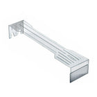 Azar Displays 8" Hook Overlay For Paper Labels, 50 Pack (700896)-8"