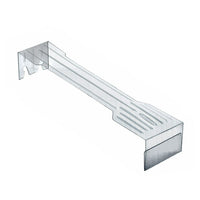 Azar Displays 8" Hook Overlay For Paper Labels, 50 Pack (700896)-8"
