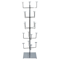 Eddie's 20 Arm Hat Rack - Chrome (214990-1)-20 Arm Hat Rack