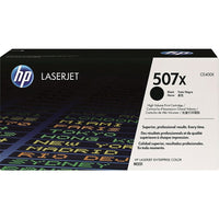 HP 507X (CE400X) Black High Yield Original LaserJet Toner Cartridge-High-yield toner cartridge, up to 11000 pages