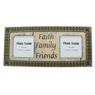 Cathay Importers Rustic Wood Quote Photo Frame (EC-24-0117), 2 Pack-Personal