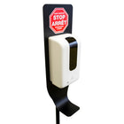 Spike Marks Touch Free Dispenser Floor Stand Kit for Foam/Spray - 1200ml (DISP-101)-Refillable Plastic