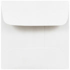 JAM Paper Mini Square Envelopes - 2.375" x 2.375" - White - 50 Pack -White tiny envelopes 
