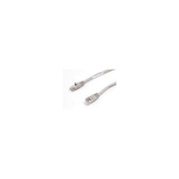 StarTech M45PATCH15GR 15' Cat 5e Molded Patch Cable, Grey-Dual RJ-45 Male connectors ensure seamless connectivity