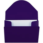 JAM Paper Plastic Business Card Case, Purple, 100 Pack (291618970B)-Material: Plastic