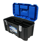 Toolmaster 19" (49 cm) Tool Box-Equipped with double metal latches and padlock eyelet to ensure secure storage