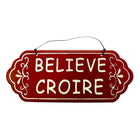 Cathay Importers Assorted Rustic Tin Wall Quotes, 12 Pack (EC-09-0679)-6 Assorted patterns: (1) "FAITH", "CROYANCE" (2) "BELIEVE", "CROIRE" (3) "DREAMS", "REVES" (4) "WISHES", "SOUHAITS" (5) "BLESSINGS", "BENEDICTIONS" (6) "MEMORIES", "SOUVENIRS"