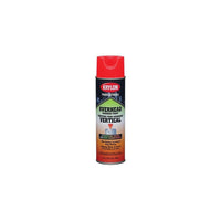 Krylon Industrial Fluorescent Red Overheadmarking Paint 17oz (K04001000)-Paint Colour: Fluorescent Red