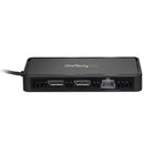 StarTech USB to Dual DisplayPort Mini Dock with GbE LAN, Dual 4K 60 Hz-Take your connectivity on the go, with a compact mini dock that travels with your laptop