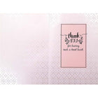 Rosedale Gold 5 1/2" x 8" Greeting Cards/Envelopes - 6 Pack-Printed on premium uncoated card stock
